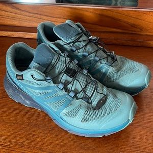 Salomon Sense Ride GTX Invisible Fit Trail Running size 8.5